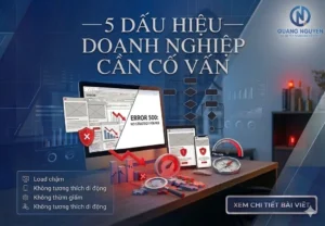 5 dau hieu can co van doanh nghiep