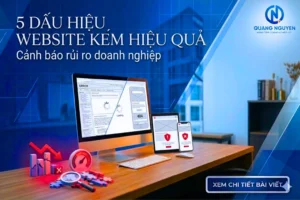 dau hieu website kem hieu qua