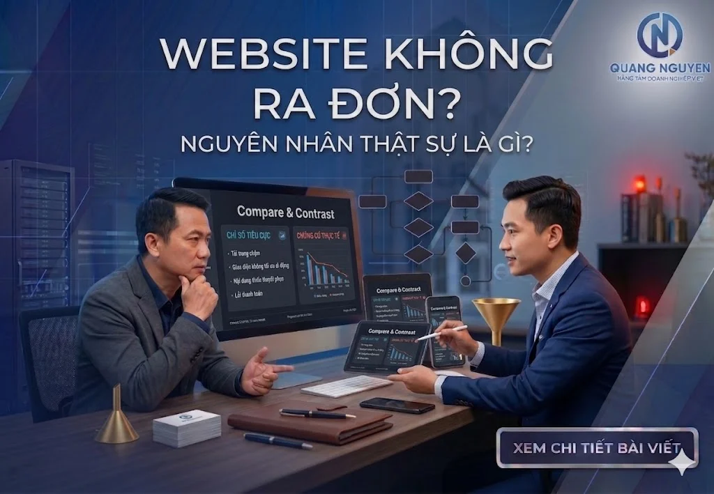 Website Không Ra Đơn? Nguyên Nhân Thật Sự Là Gì?